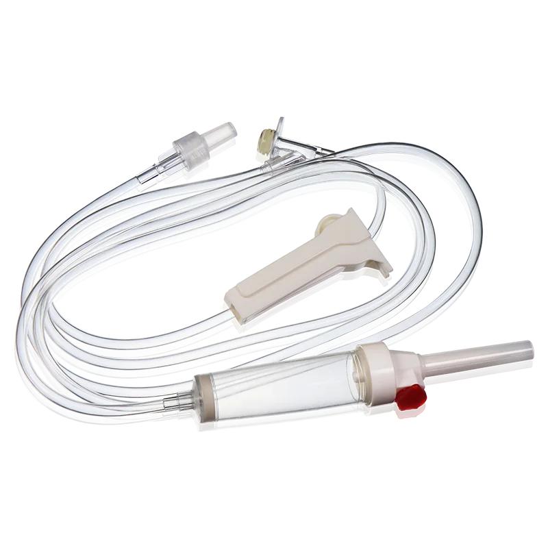 Система для переливання крові одноразового використання стерильна WEGO, без ін'єкційної голки, ЛУЄР ЛОК, з металевою голкою